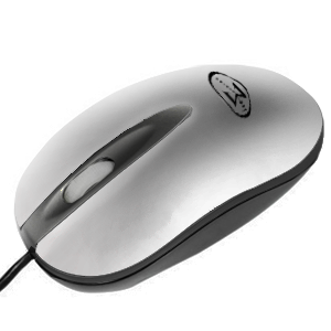 Sumvision Ruby Mouse Black USB and PS/2 - Wired